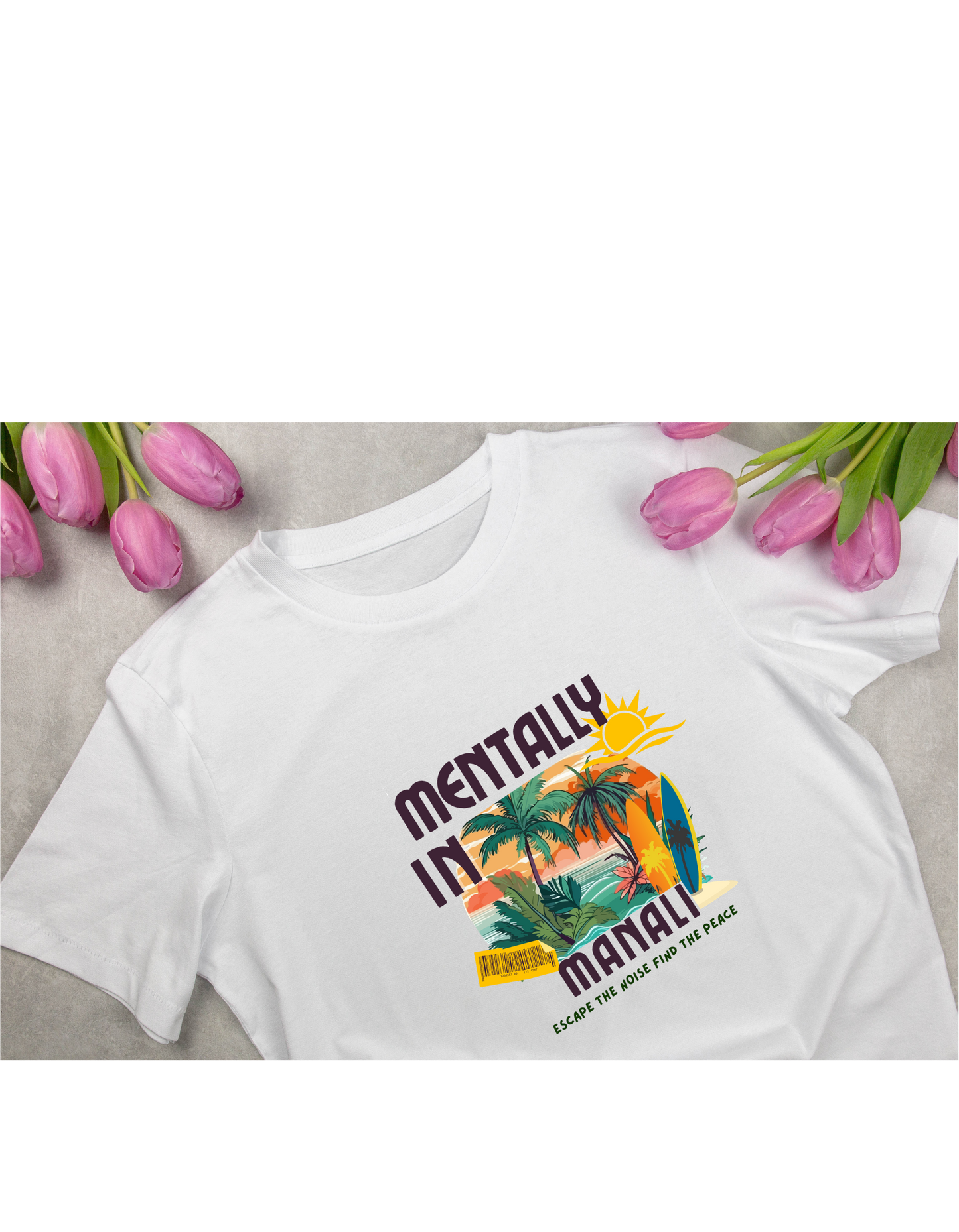 Mentally in Manali Premium Unisex T-Shirt