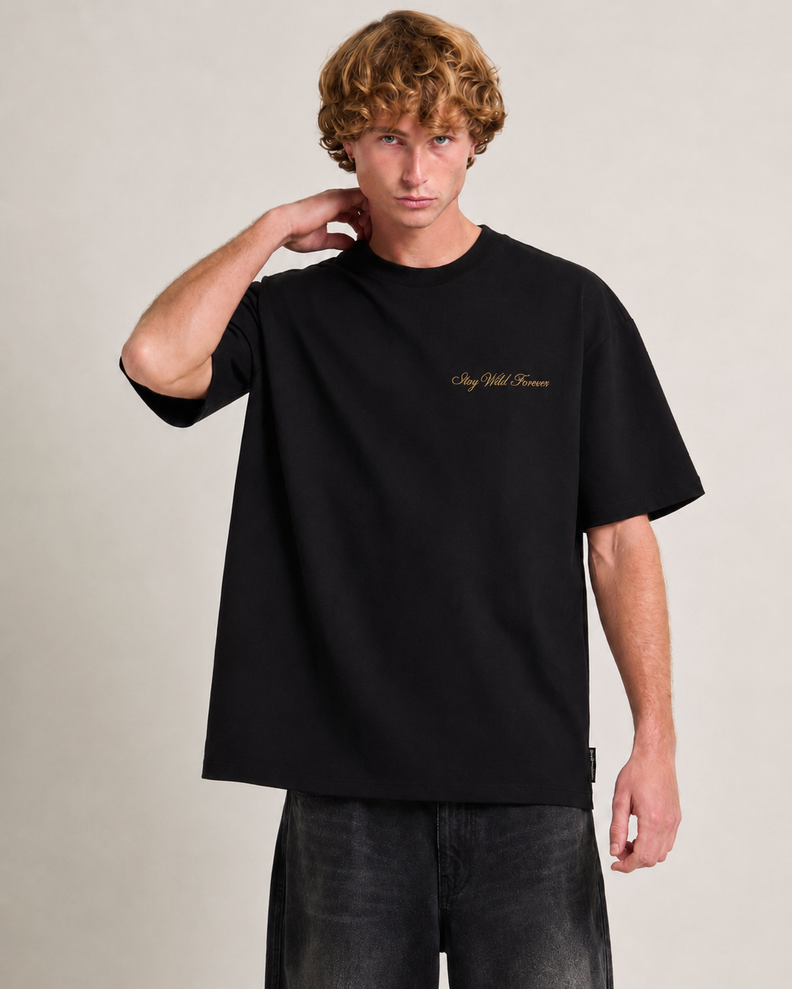 Prime Soul Oversized T-Shirt – Black