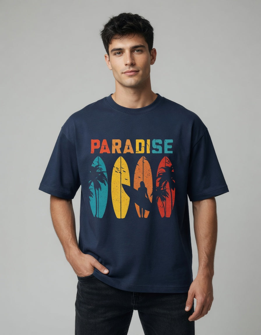 Paradise Surf Vintage Oversized T-Shirt